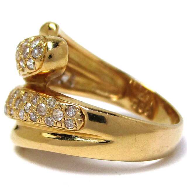 レディースリング ダイヤモンド K18 11号 - TAK2300404