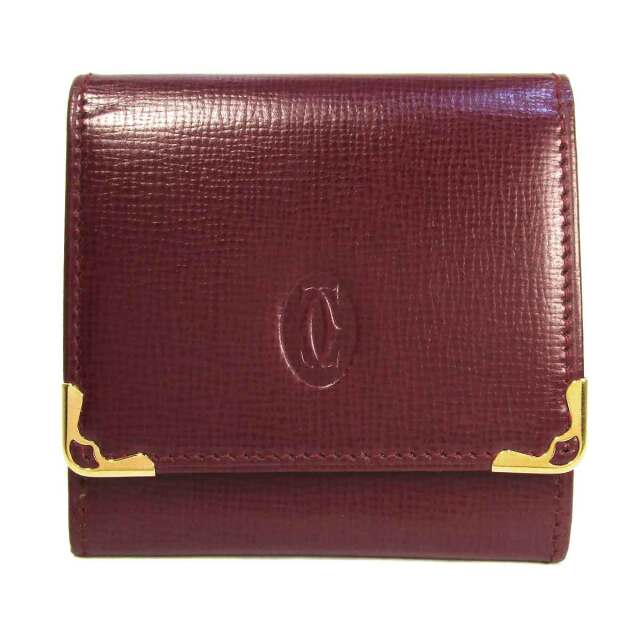 【更にお値下げ】Cartier メガネケース コインケース セット売り Cartier マストライン メガネケース ボルドー : JJコレクション