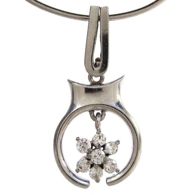 レディースペンダント ダイヤモンド Pm900 W10.8*H22.2mm(バチカン穴1.5*2.5mm) - TAK2400078