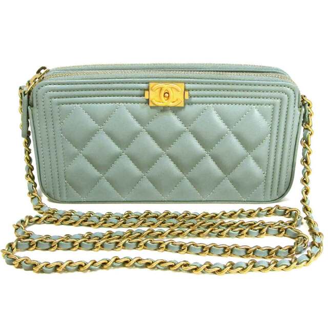 CHANELチェーンウォレット 携帯も入る♪お財布一体型！】CHANEL チェーンウォレット (CHANEL