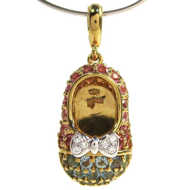 ポンテヴェキオ ベビーシューズモチーフ ダイヤモンドトパーズ - TAK2400703