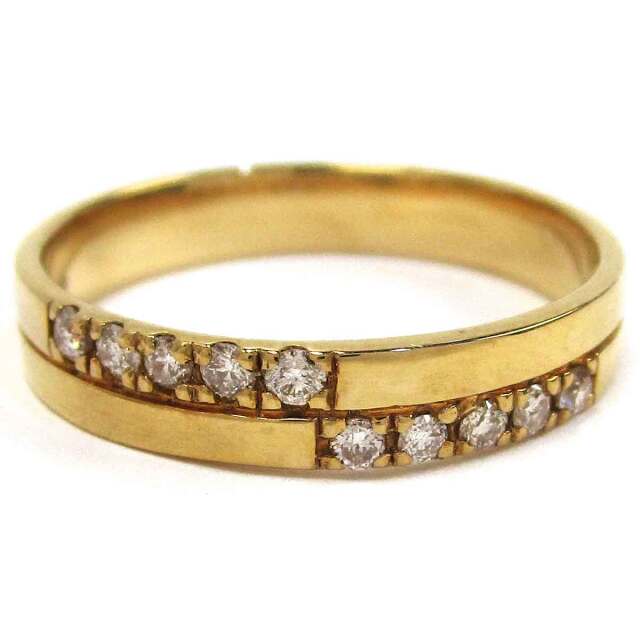 リング ダイヤモンド K18 18号 - TAK2500592