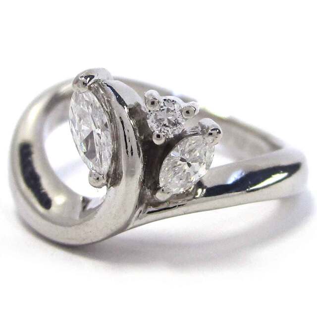 レディースリング ダイヤモンド Pt900 11号 - TAK2500593