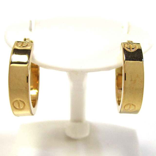 ピアス フープ型ピアス K18 径13.5幅3.3mm - TAK2500902