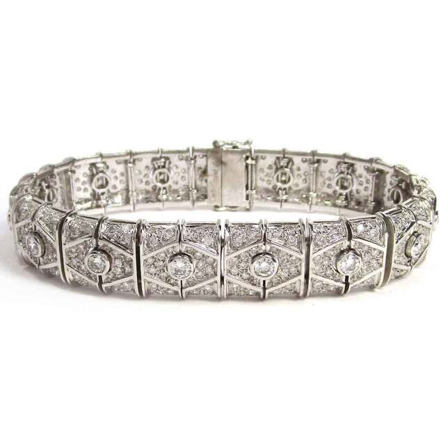 レディースブレスレット ダイヤモンド Pt900 - TAK2500906