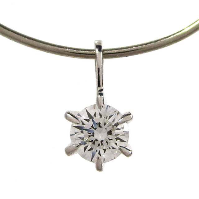 レディースペンダント ダイヤモンド Pt900 W5*H10mm(穴1.5*2.5mm) - TAK2500916