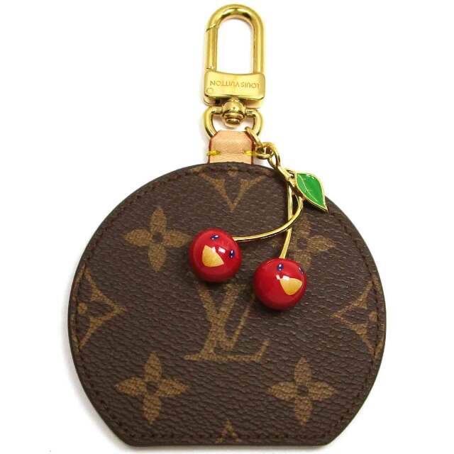ルイ・ヴィトン ＬＶ×ＴＭ（チェリー） バッグチャームＬＶミニ　ミラーチェリー M02830 - TAK2600062
