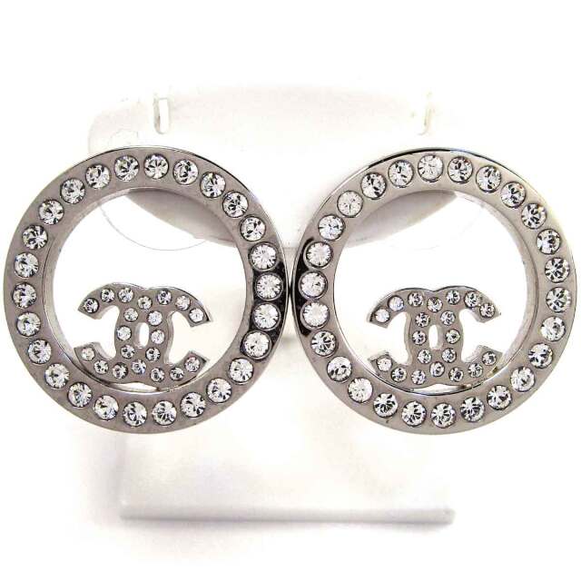 シャネル B17S ココラインストーンピアス - TAK2600159