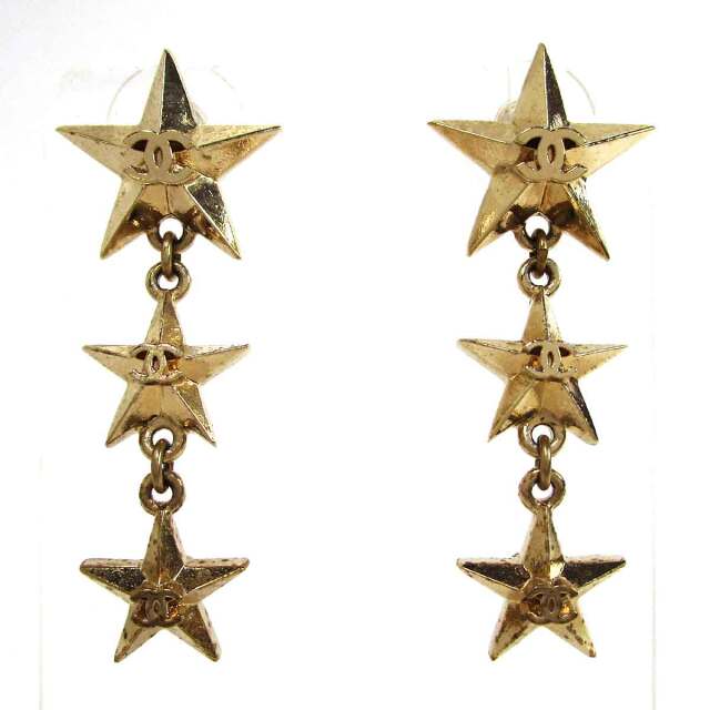 シャネル A17C ココスターピアス - TAK2600160