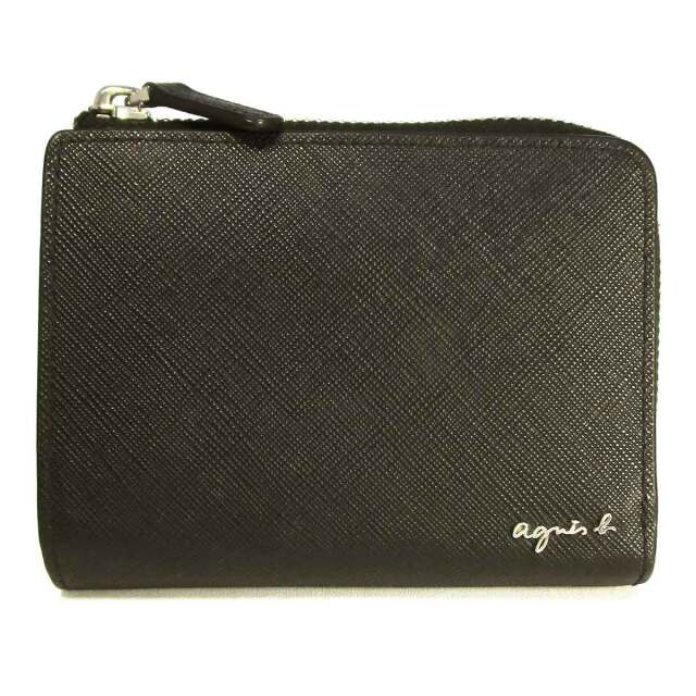 アニエスベー Ｓｉｍｏｎ コンパクトＬ字ファスナーウォレット MH18-16 - TAK2600185