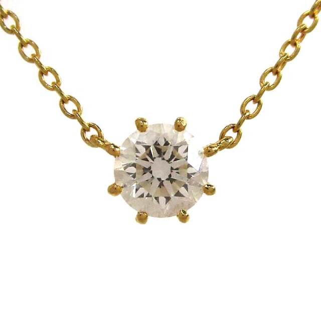 レディースネックレス プチＮＣ（ダイヤモンド） K18 トップW6.2*H4.5mm - TAK2600200