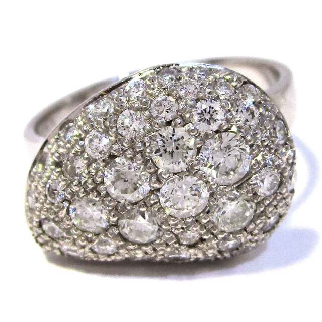 レディースリング ダイヤモンド Pt900 12号 - TAN2300132