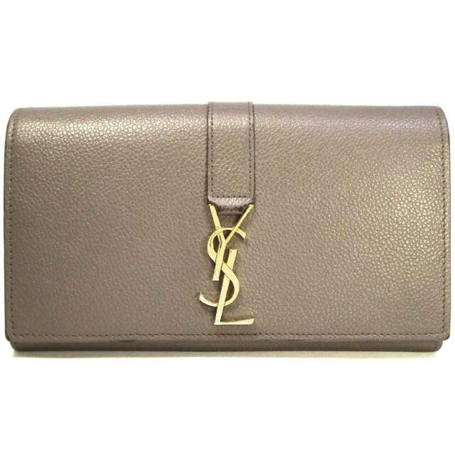 サンローラン・パリ ＹＳＬライン ラージフラップウォレット 414567 - TAN2500096