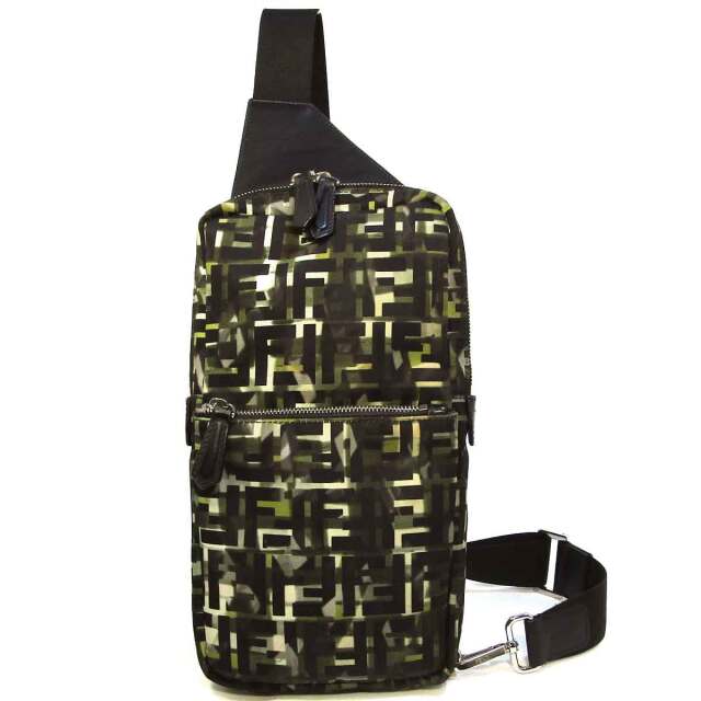 フェンディ カモフラボディバッグ 7VZ033 ABM8 - TAN2600018
