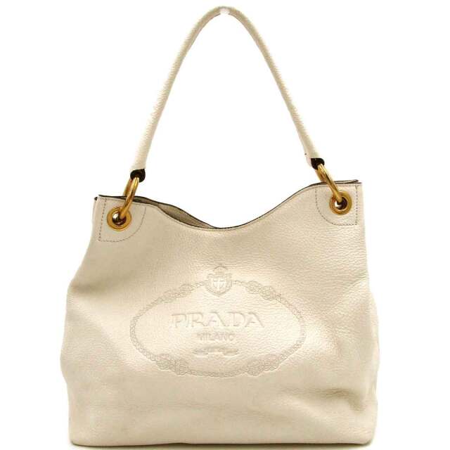 プラダ ロゴ ワンショルダーバッグ 1BC051 - TAN2600082