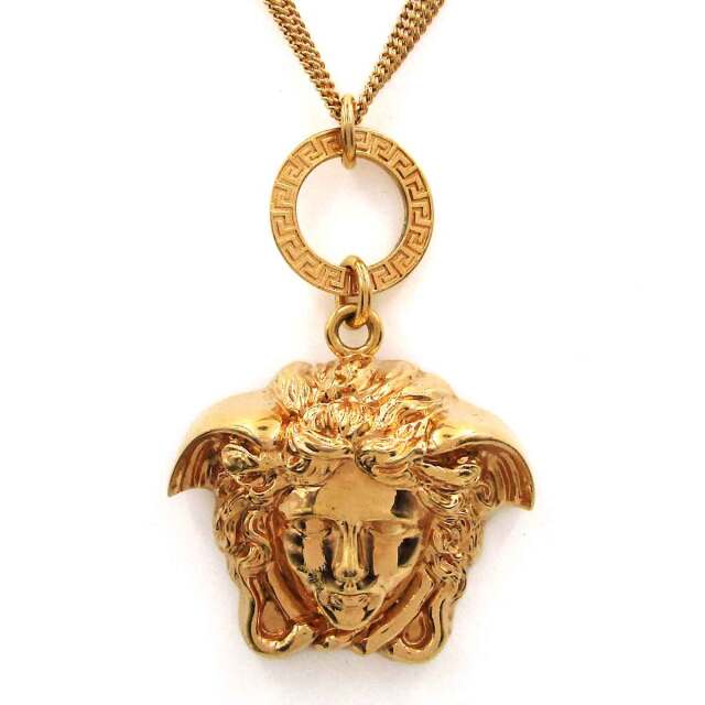 ヴェルサーチ(VERSACE) メデューサ メドューサヘッドネックレス - TAN2600083