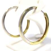 ピアス リバーシブル（コンビ色） K14 W21.5*H20.7厚み1.7mm - TAK2400876