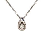 レディースネックレス ダイヤモンド Pt850/Pt900 トップW4.4*H6.8mm - TAK2501024