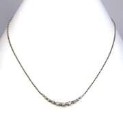 レディースネックレス ダイヤ11石 Pt850 トップW43*H12.5mm - TAK2501260