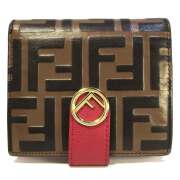 フェンディ エフ　イズ エフイズ２つ折り財布 8M0386AAIIF13VJ - TAN2400187