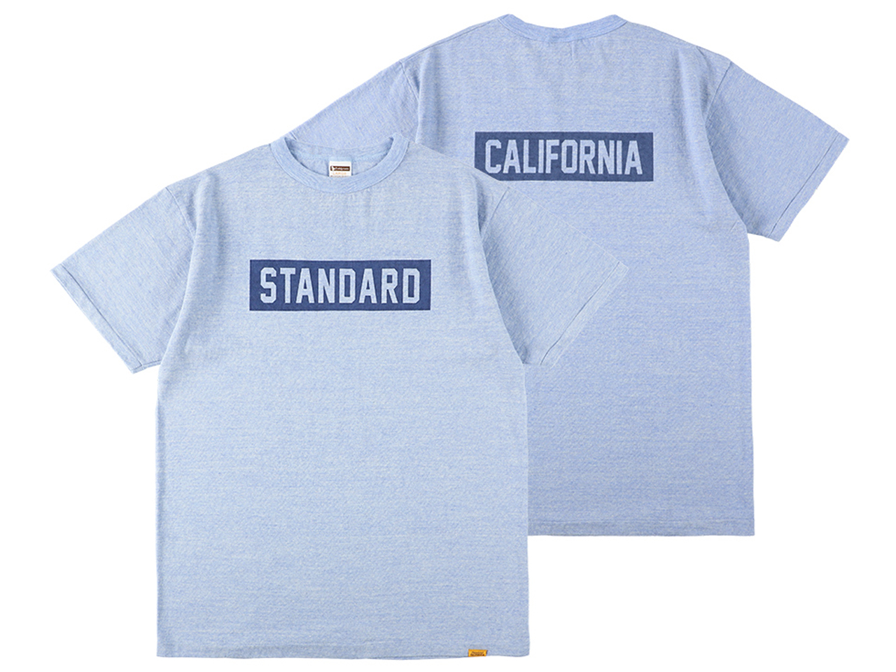 STANDARD CALIFORNIA 88/12 BOX LOGO T-SHIRT BLUE 「メール便OK」