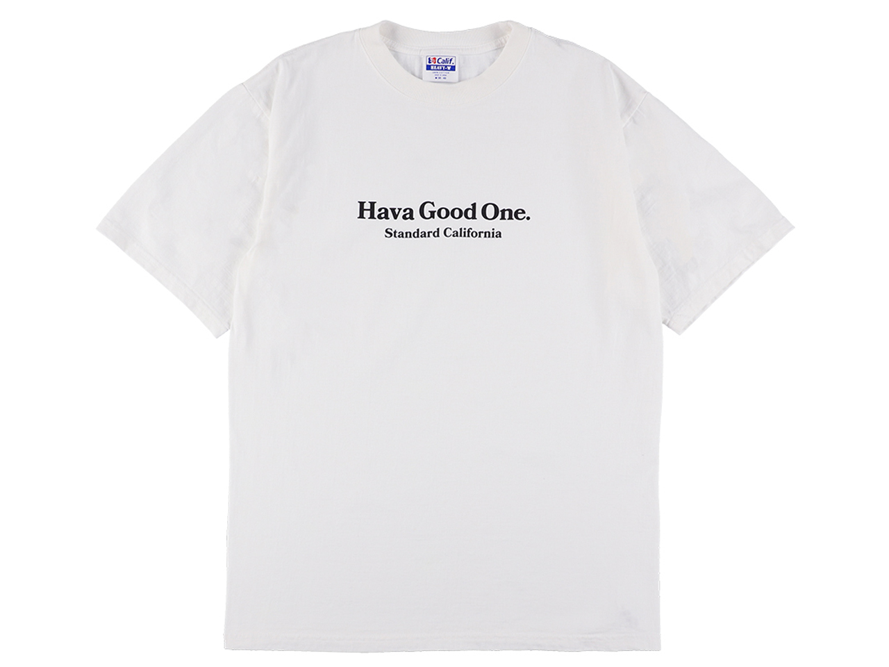 【送料無料】STANDARD CALIFORNIA HEAVYWEIGHT HAVA GOOD ONE T-SHIRT WHITE