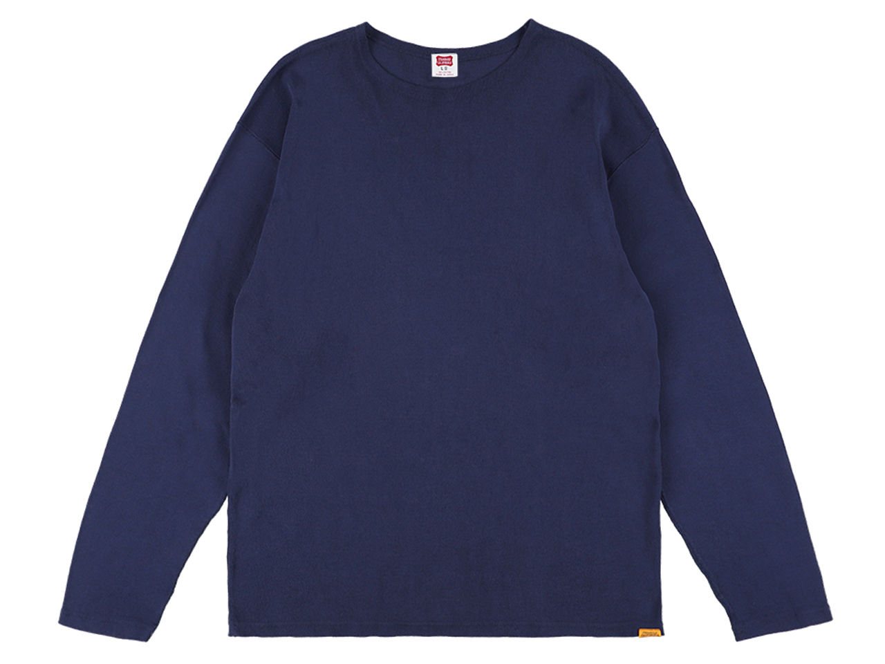 【送料無料】STANDARD CALIFORNIA RIB CREW LONG SLEEVE T-SHIRT NAVY