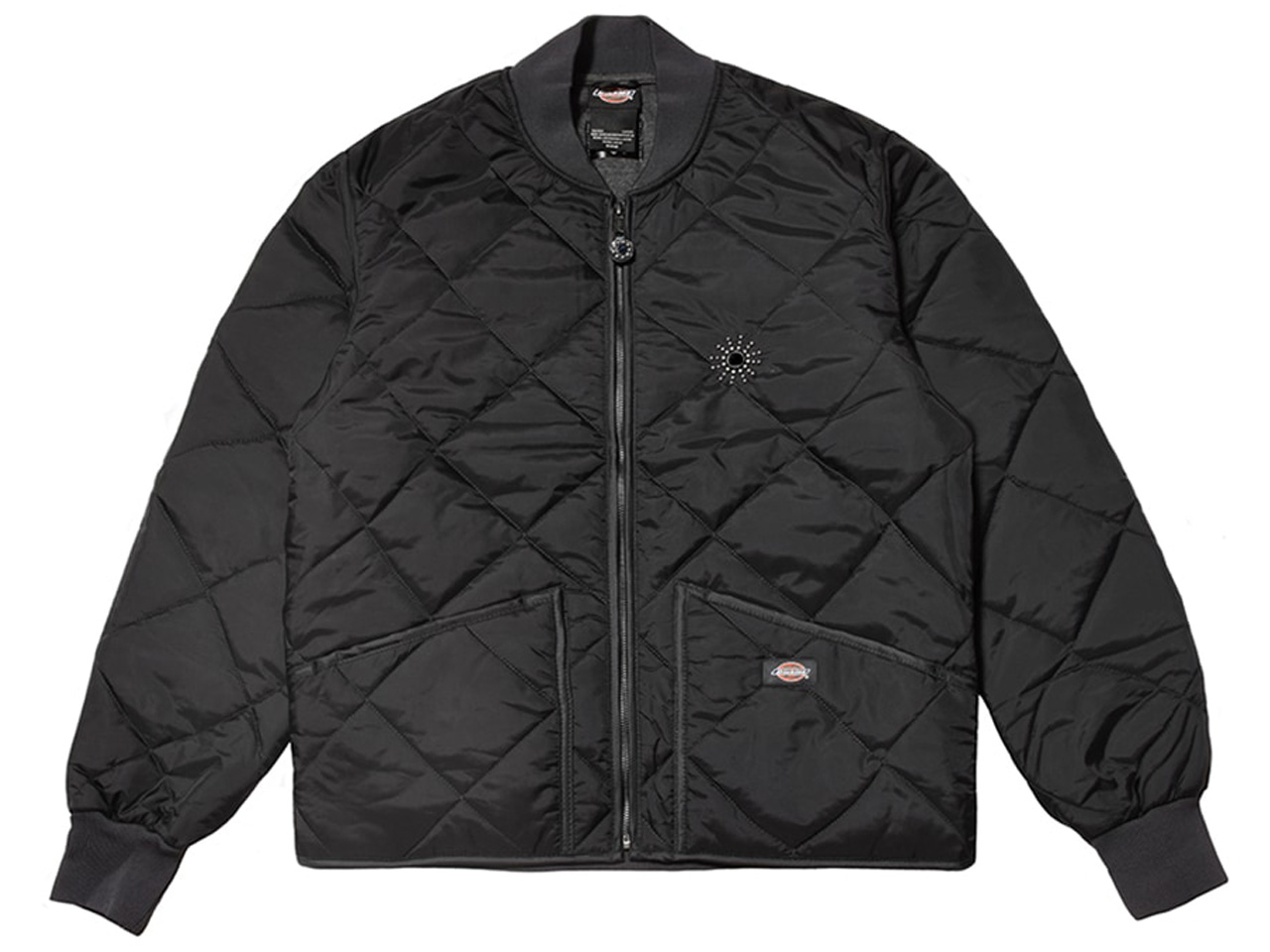 【送料無料】HTC Dickies DIAMOND QUILT JACKET #STARBURST STONE BLACK