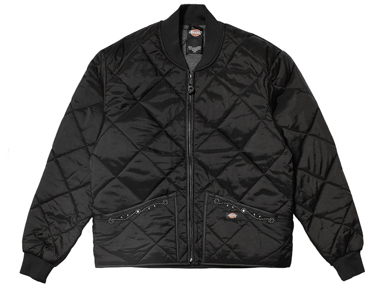 【送料無料】HTC Dickies DIAMOND QUILT JACKET #SN-32 STONE BLACK
