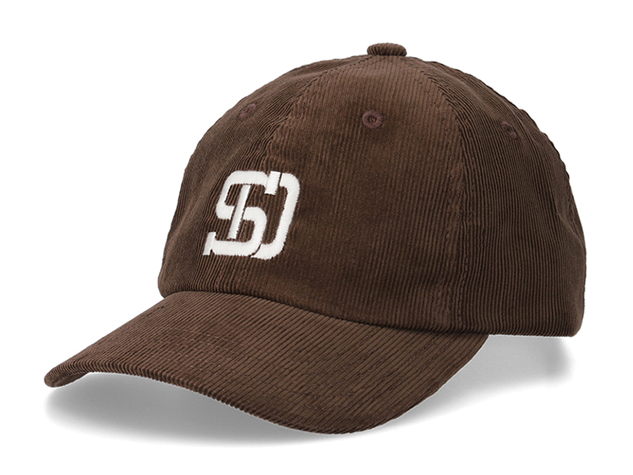 STANDARD CALIFORNIA CORDUROY LOGO BASEBALL CAP BROWN