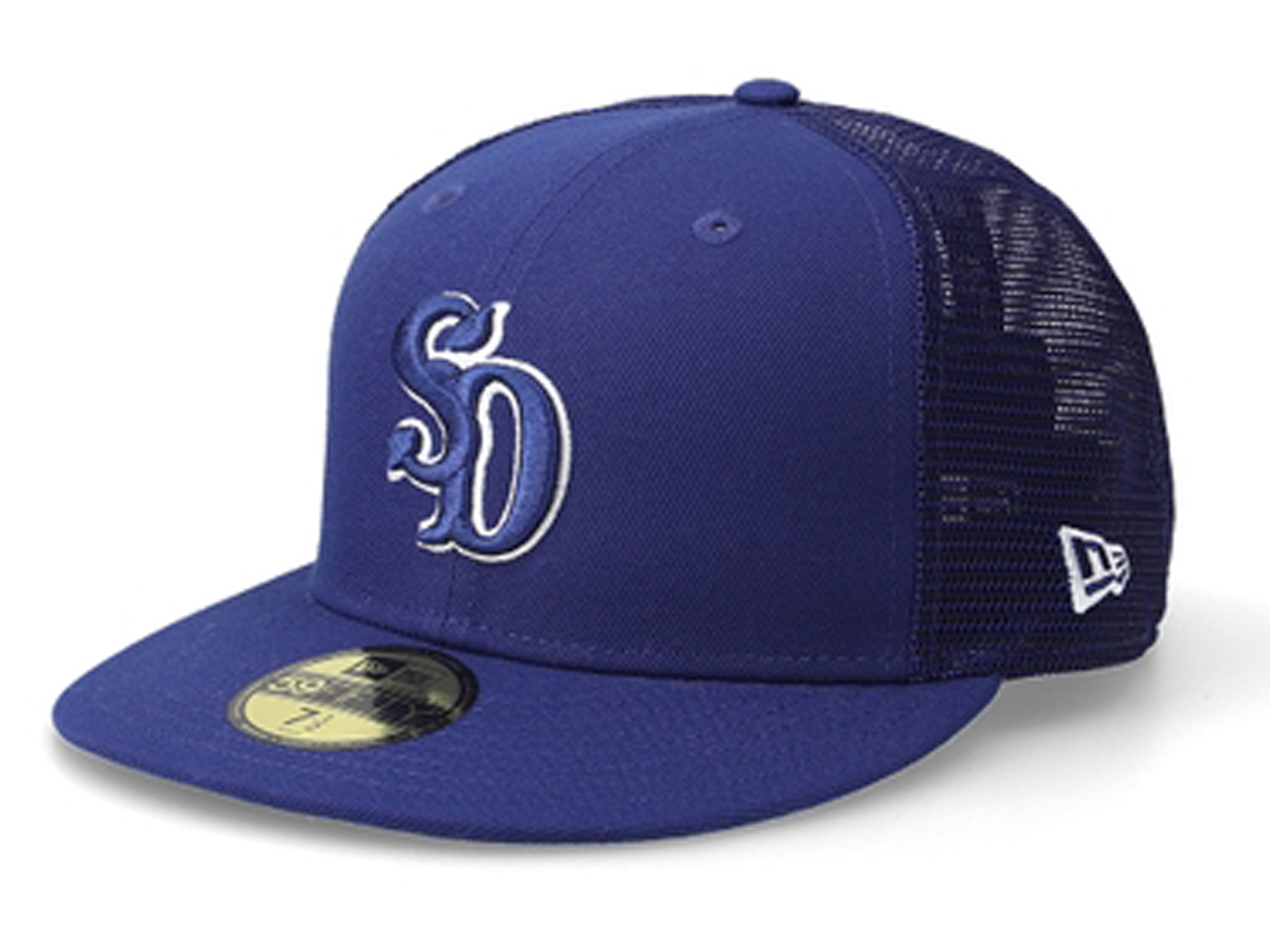 NEW ERA × STANDARD CALIFORNIA 59FIFTY LOGO MESH CAP BLUE
