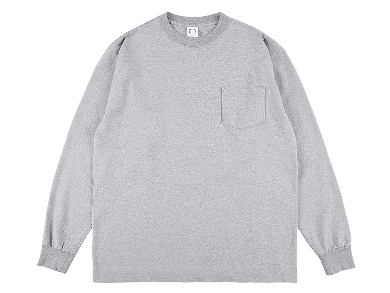 【送料無料】STANDARD CALIFORNIA HEAVYWEIGHT POCKET LONG SLEEVE T-SHIRT VINTAGE WASH GRAY