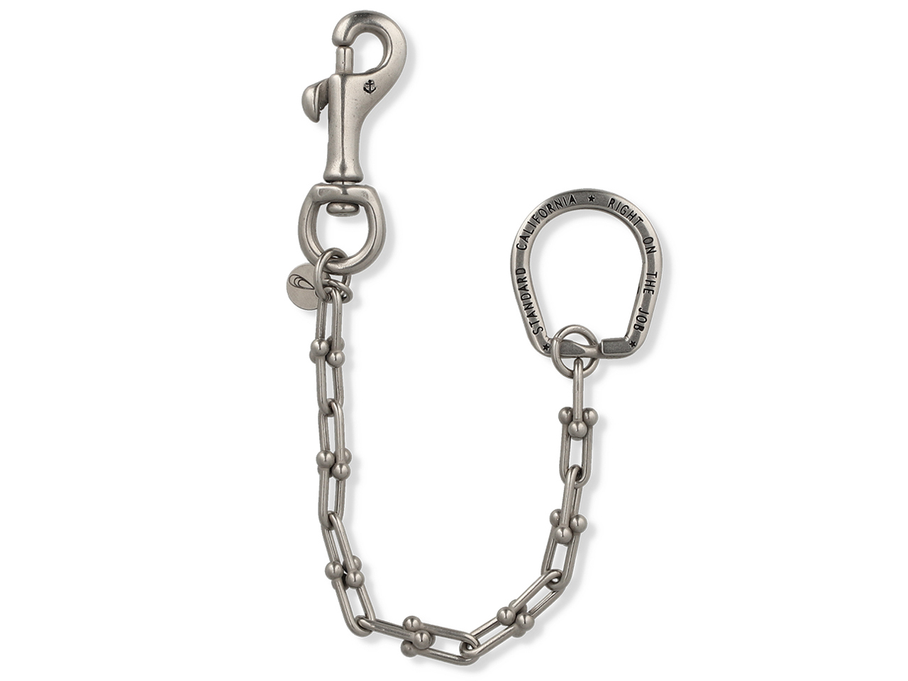 【送料無料】Button Works / STANDARD CALIFORNIA KEY CHAIN SILVER