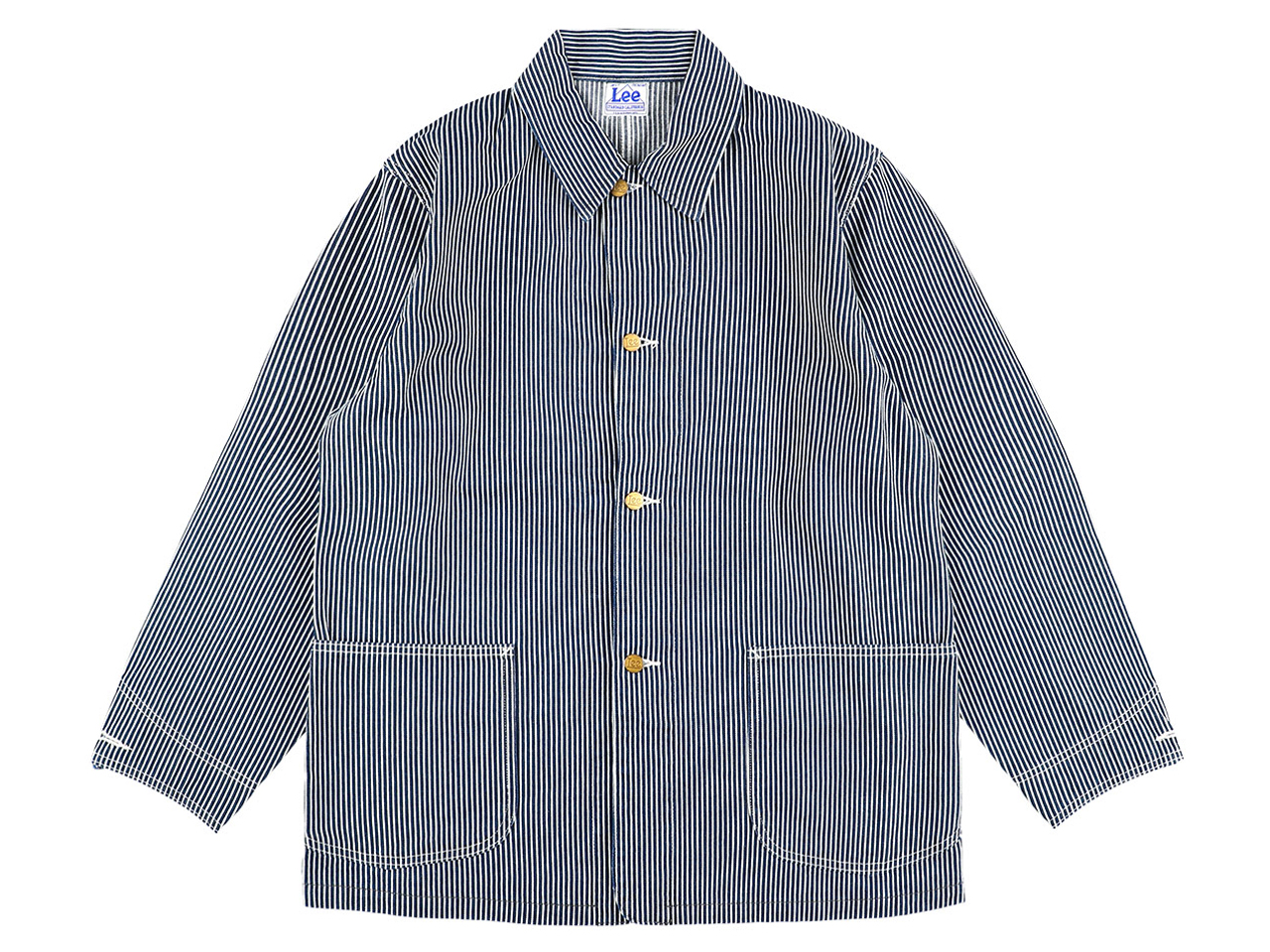 【送料無料】Lee / STANDARD CALIFORNIA COVERALL JACKET WW2 大戦モデル HICKORY