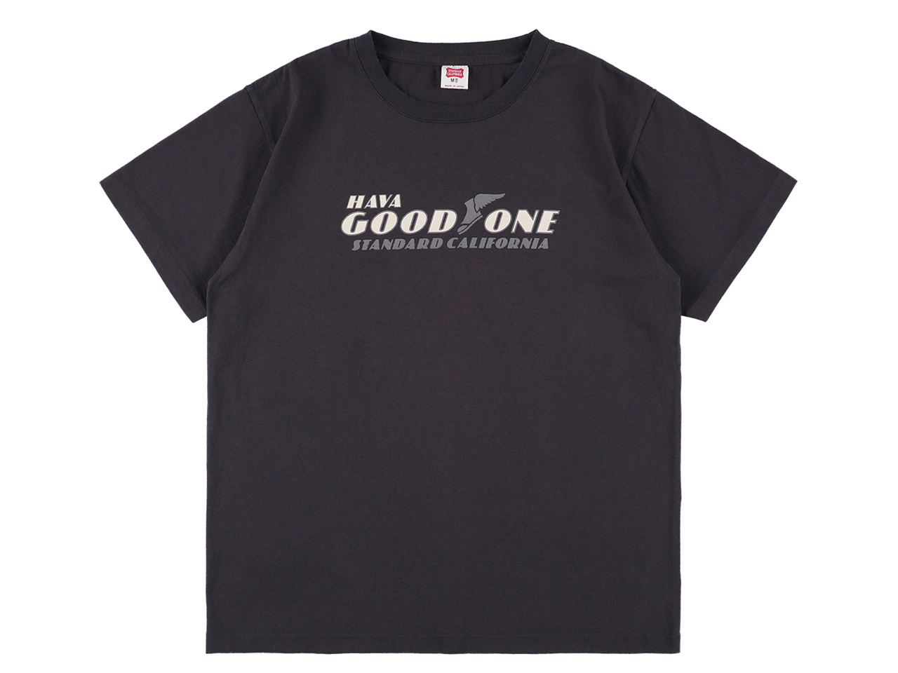 【送料無料】STANDARD CALIFORNIA US COTTON RACING LOGO T-SHIRT BLACK