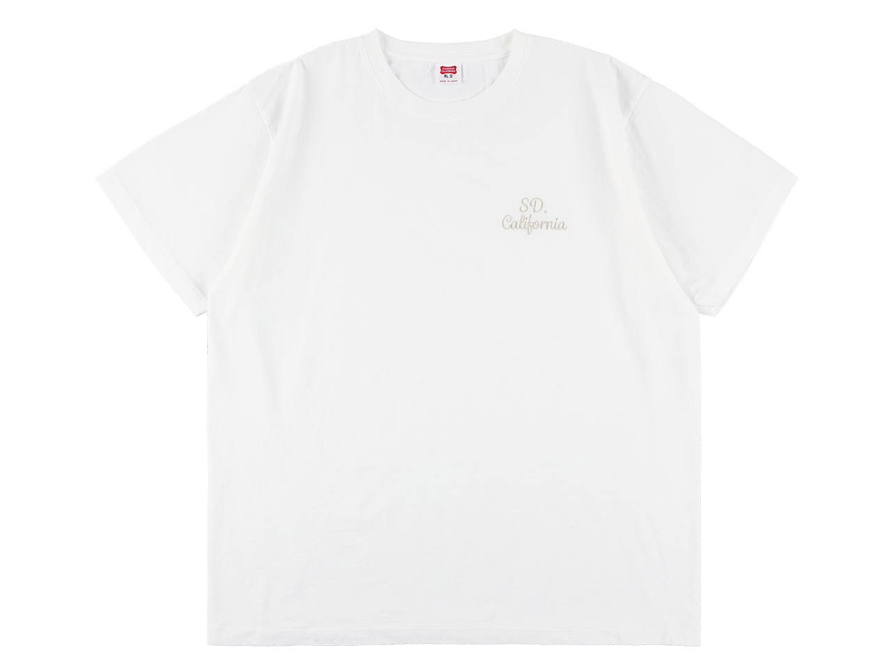 【送料無料】STANDARD CALIFORNIA US COTTON LOGO T-SHIRT WHITE