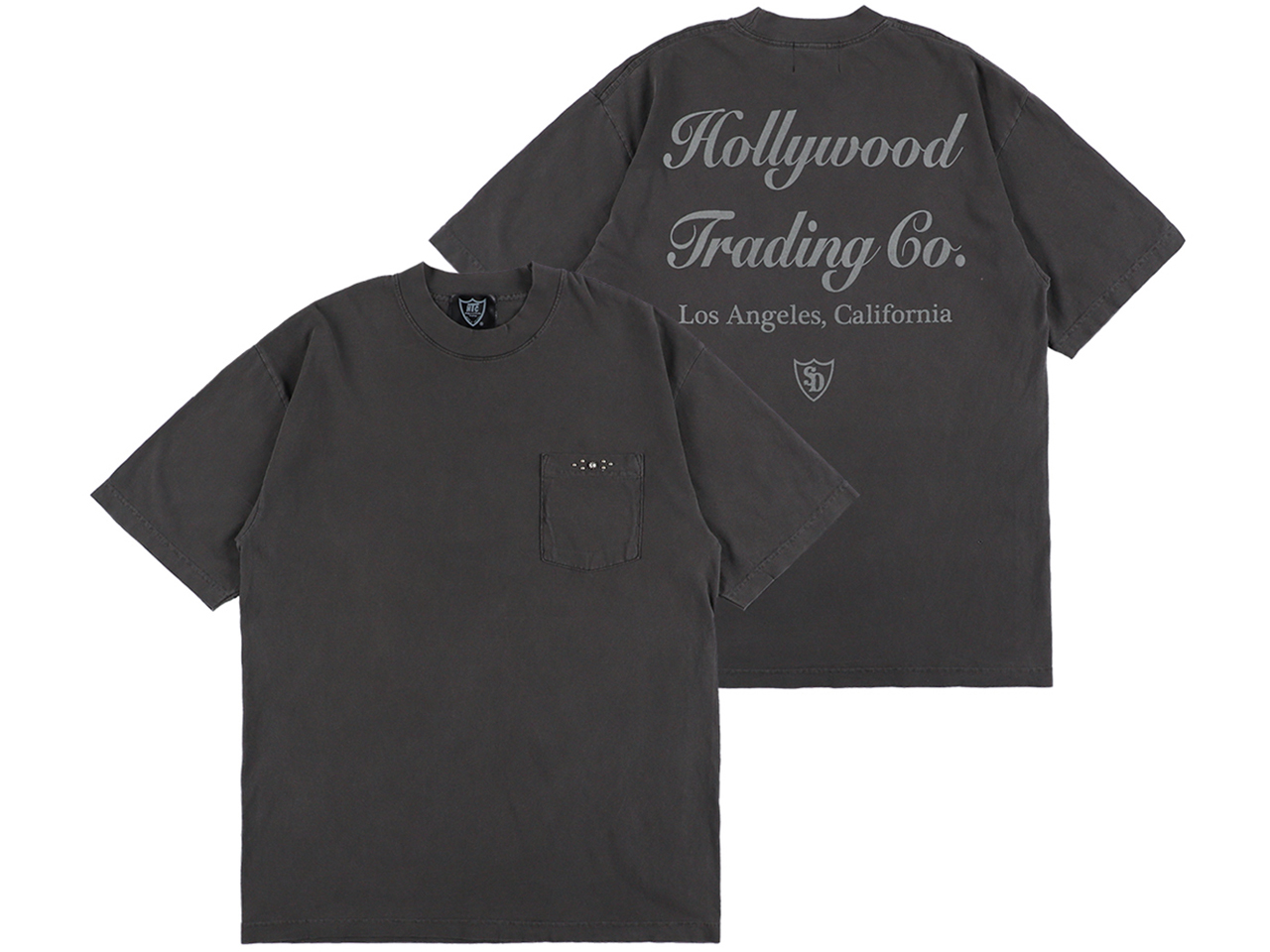 【送料無料】HTC / STANDARD CALIFORNIA #B STUDS POCKET T-SHIRT