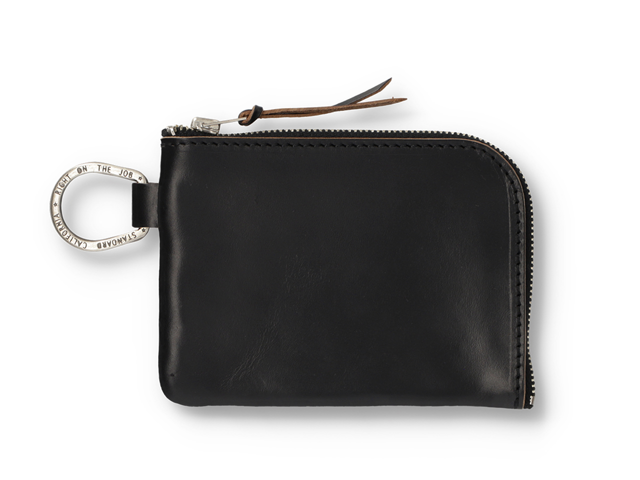 【送料無料】Button Works / STANDARD CALIFORNIA LEATHER WALLET BLACK
