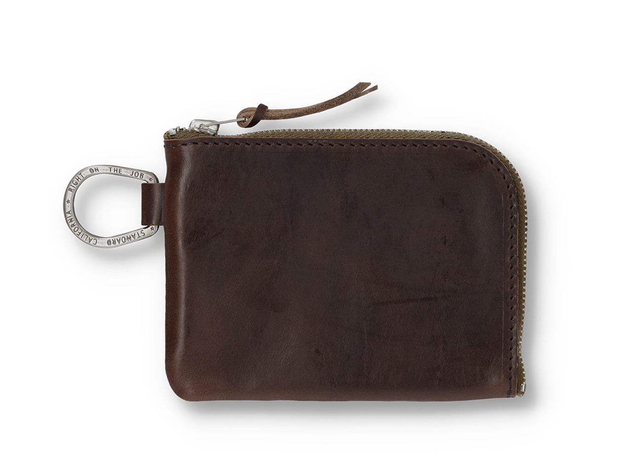 【送料無料】Button Works / STANDARD CALIFORNIA LEATHER WALLET BROWN