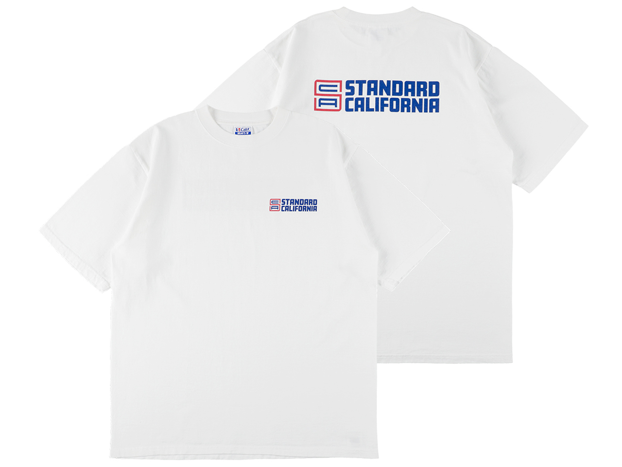 【送料無料】STANDARD CALIFORNIA HEAVYWEIGHT JEFF LOGO T-SHIRT WHITE