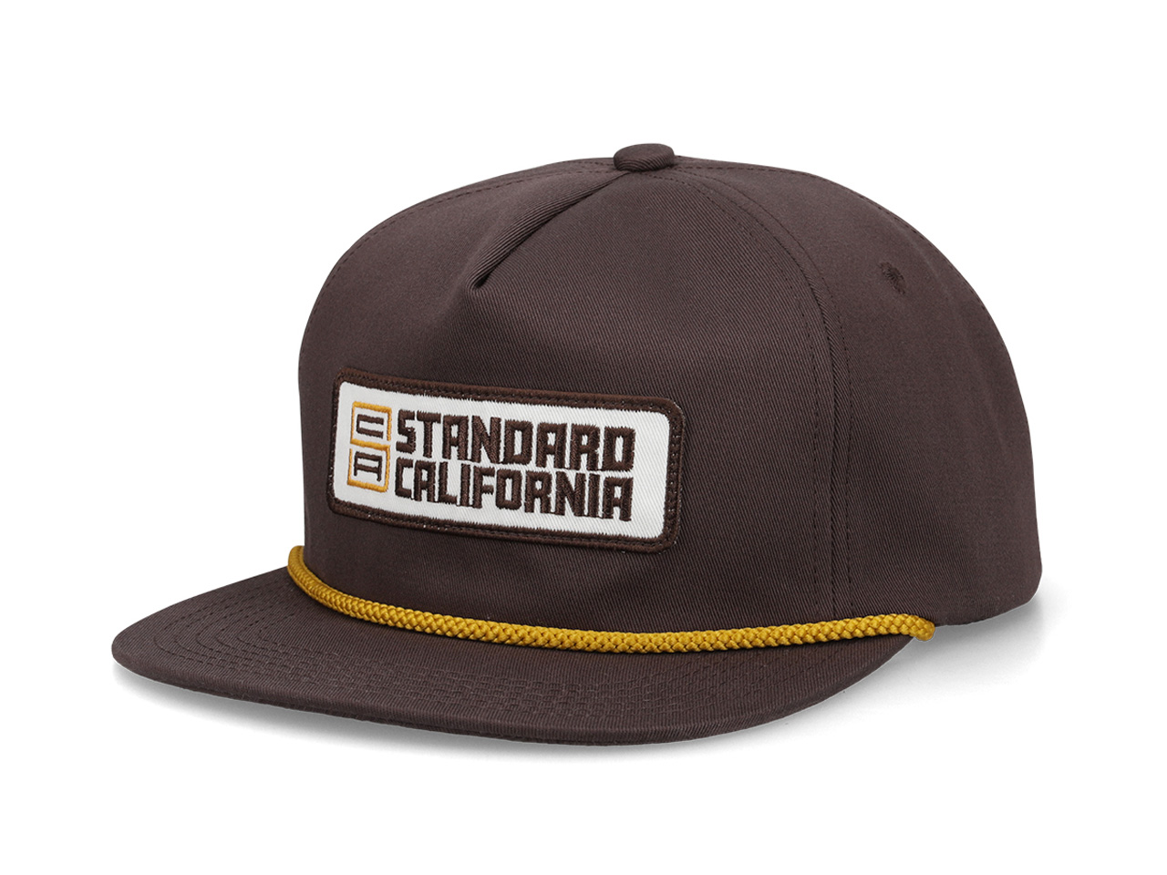 STANDARD CALIFORNIA JEFF LOGO PATCH CAP BROWN