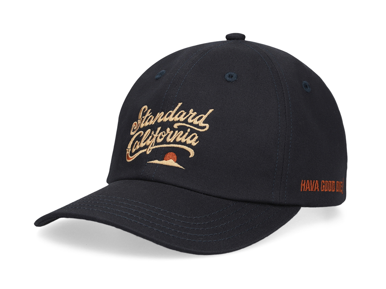 STANDARD CALIFORNIA MODERN TWIST SIGNS LOGO2 BASEBALL CAP NAVY