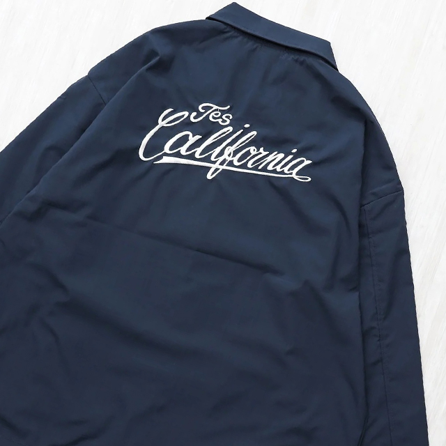 【送料無料】The Endless Summer TES CALIFORNIA 60's SURF CLUB COACH JACKET NAVY