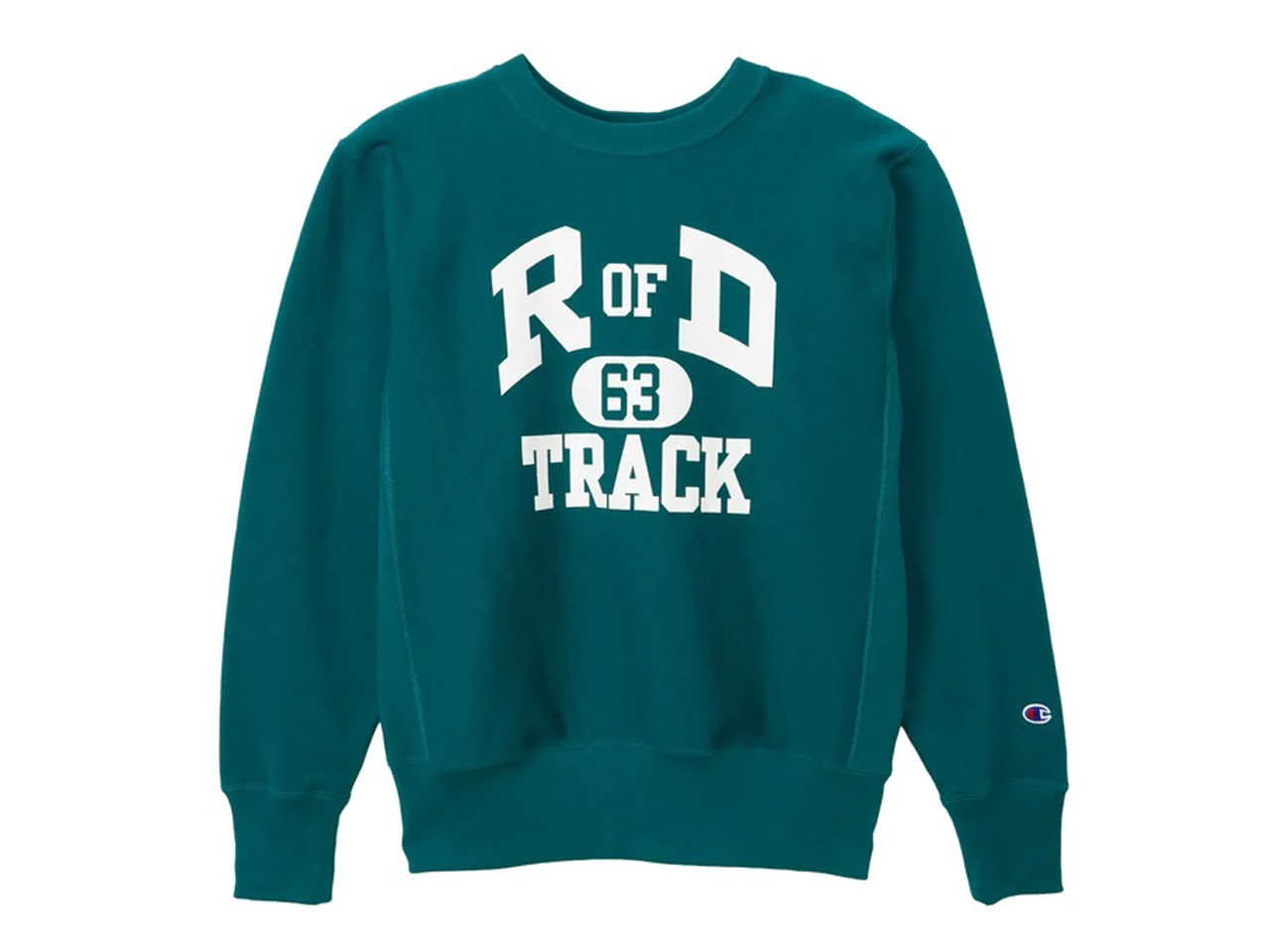 【送料無料】Champion REVERSE WEAVE PRINT CREW NECK SWEATSHIRT 70's 11.5oz MODEL MOSS GREEN