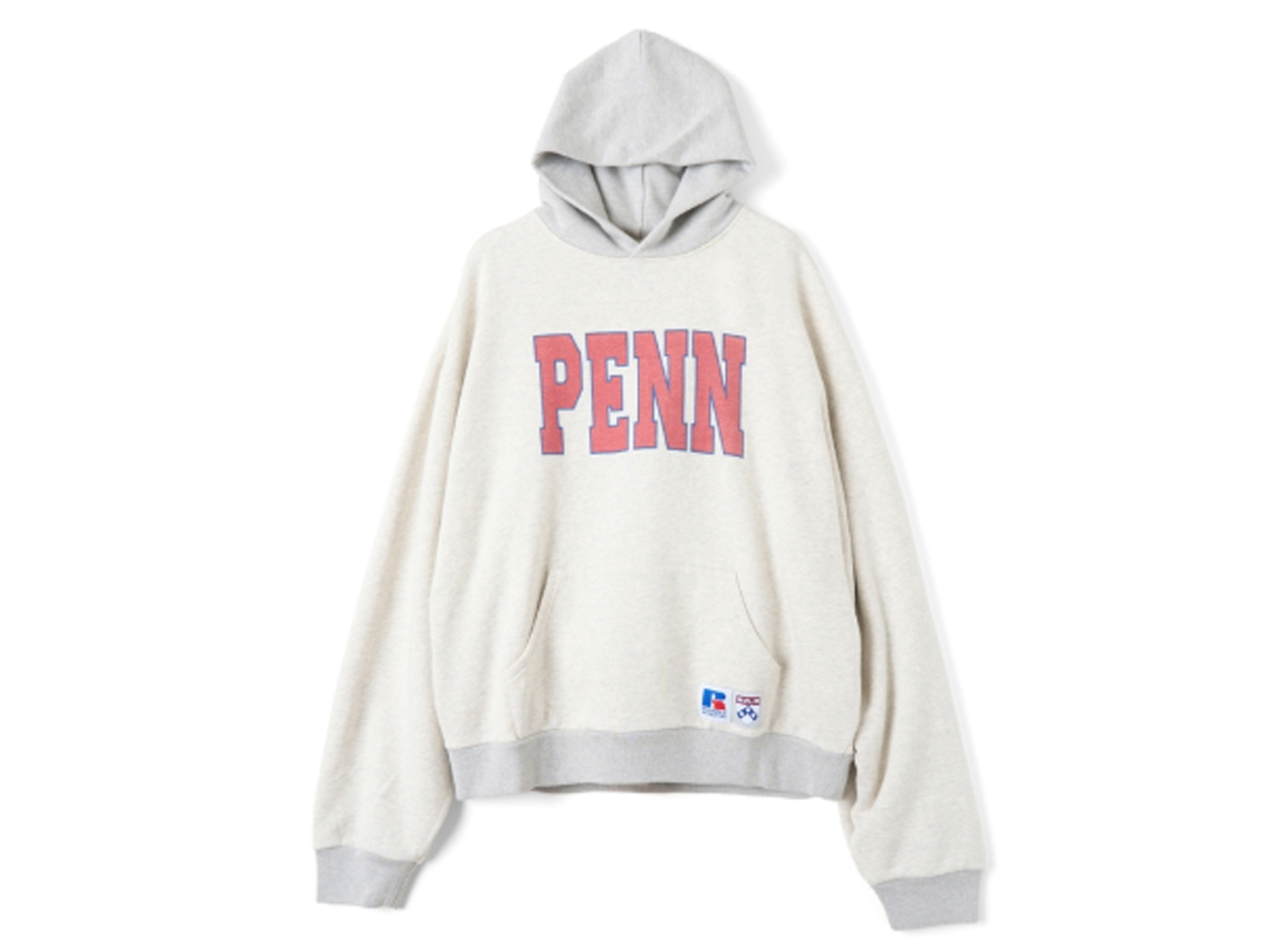 【送料無料】RUSSELL ATHLETIC University Of Pennsylvania High Cotton Loop Back Terry Sweat Hoodie