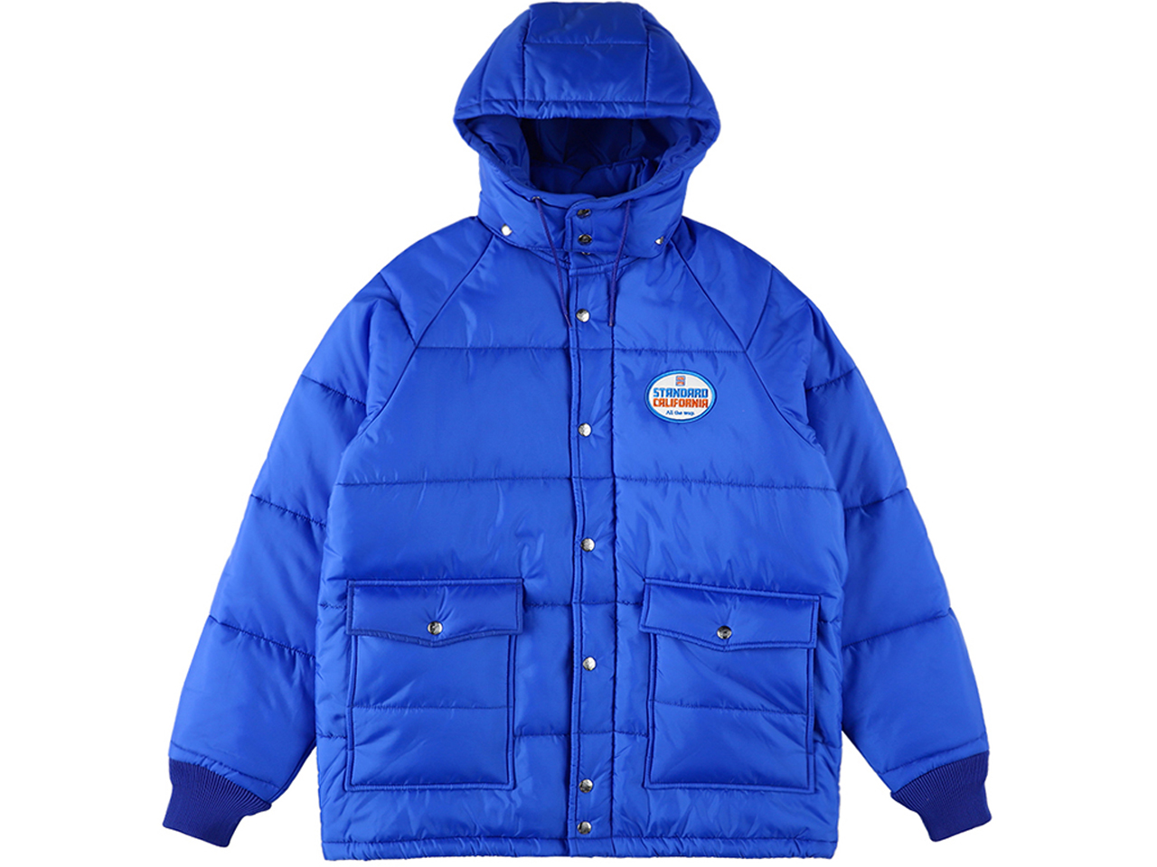 【送料無料】STANDARD CALIFORNIA RACING JACKET BLUE