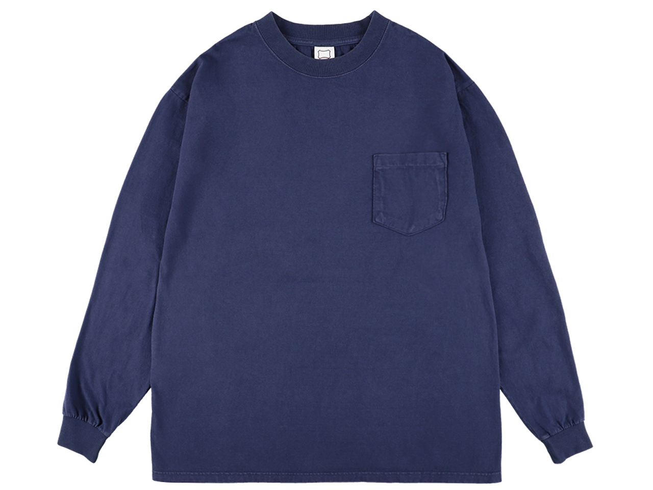 【送料無料】STANDARD CALIFORNIA HEAVYWEIGHT POCKET LONG SLEEVE T-SHIRT VINTAGE WASH NAVY