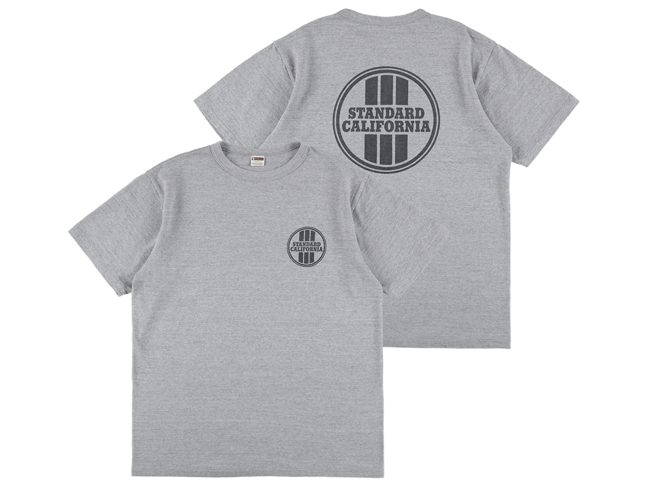 【送料無料】STANDARD CALIFORNIA 88/12 LOGO T-SHIRT GRAY