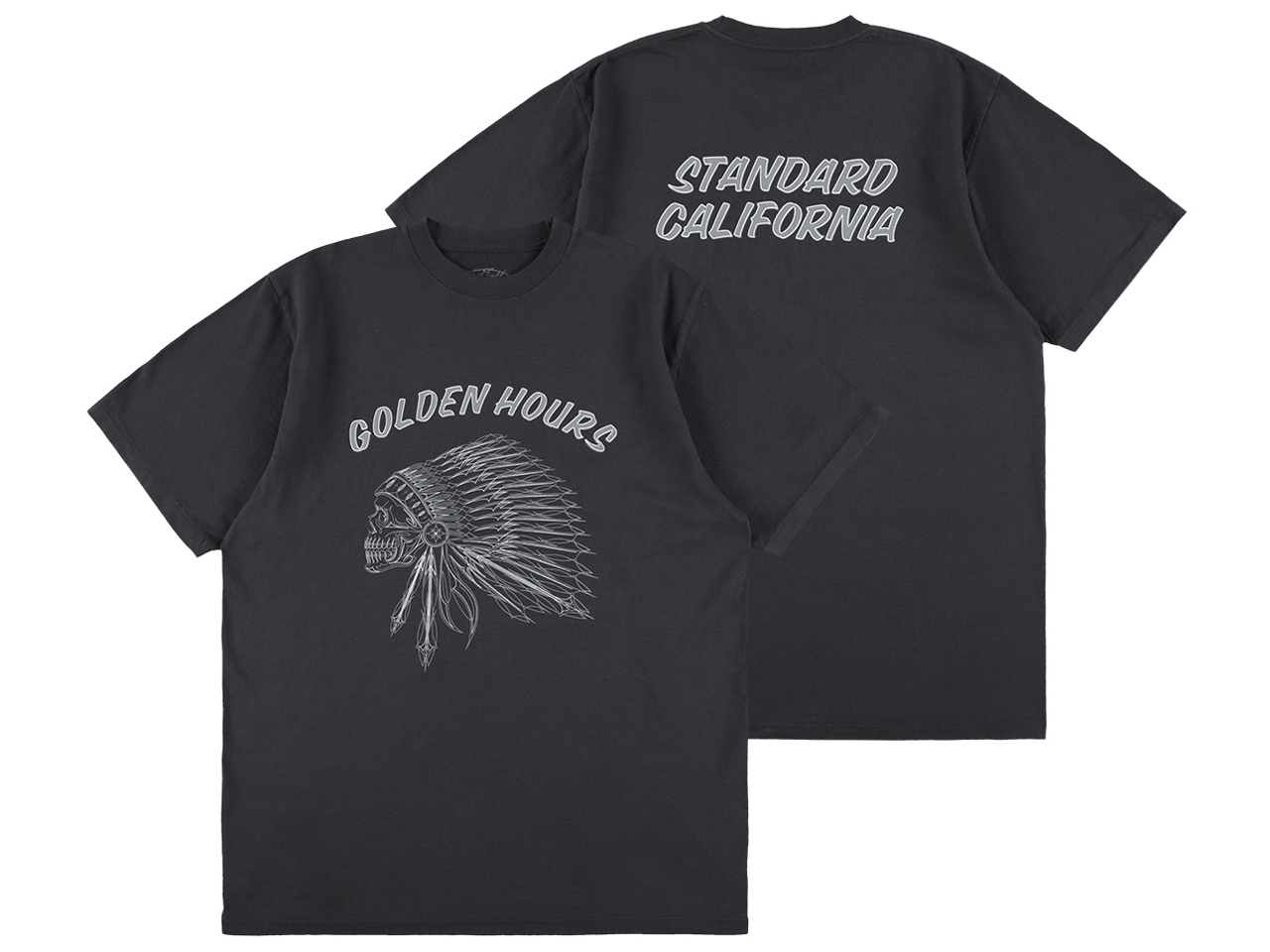 【送料無料】Komy / STANDARD CALIFORNIA GOLDEN HOURS T-SHIRT BLACK