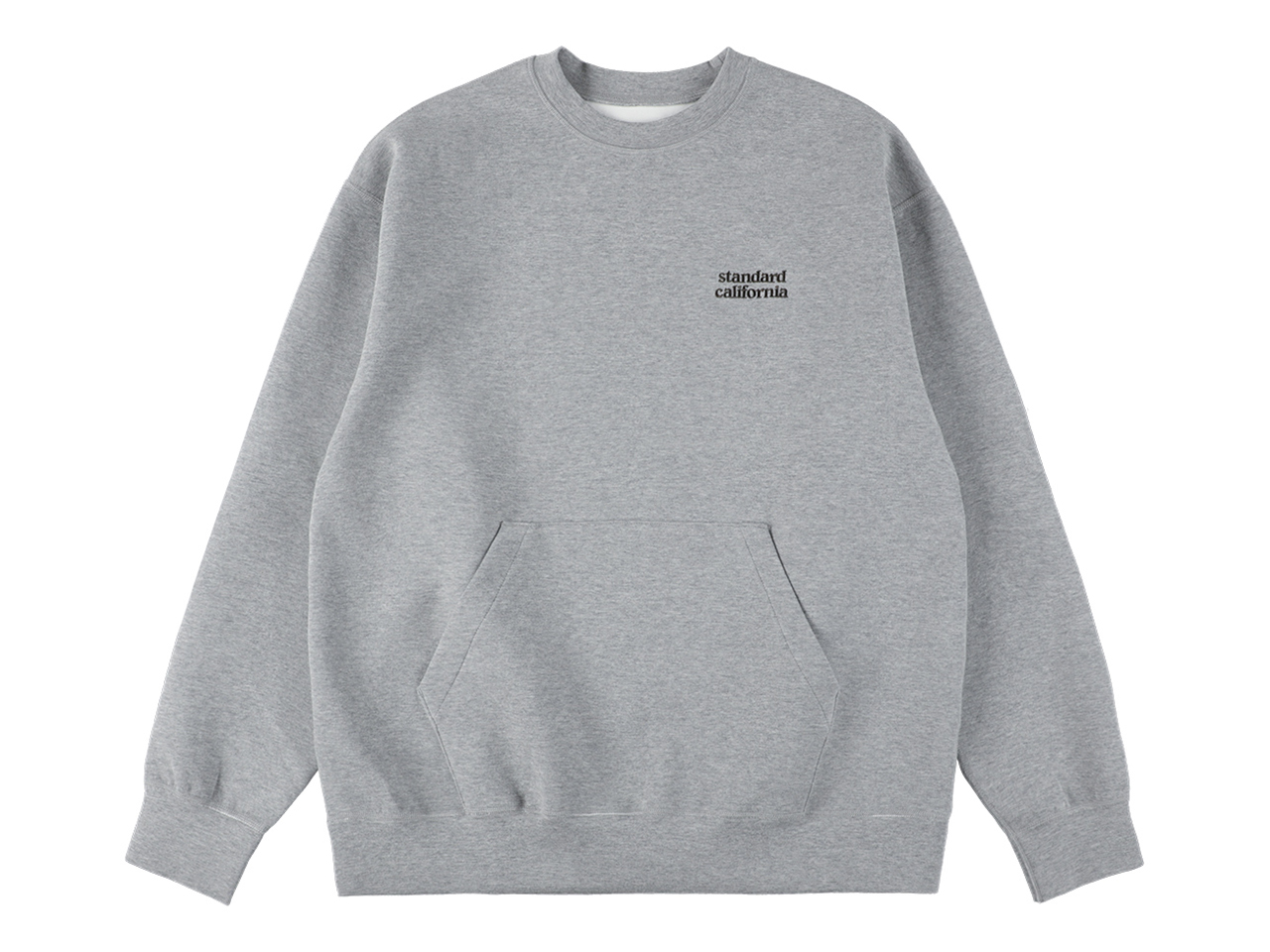 【送料無料】STANDARD CALIFORNIA TECH WARM SWEAT GRAY
